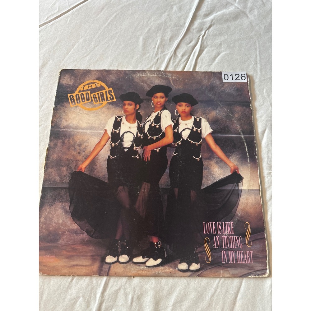 Motown The Good Girls Love Is Like An Itching In My Heart 12" Vinyl‎ Black  1989